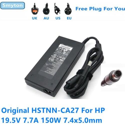 Original HSTNN-CA27 19.5V 7.7A 150W AC Adapter Charger For HP 645509-002 HSTNN-DA27 8530w 8530p 8540p nc6400 Laptop Power Supply
