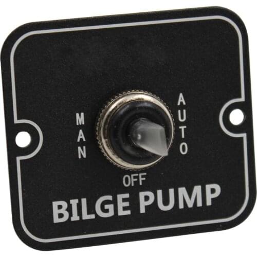 Marine Boat Yacht RV Caravan Switch Panel Bilge pump control switch marine panel switch automatic pump control switch
