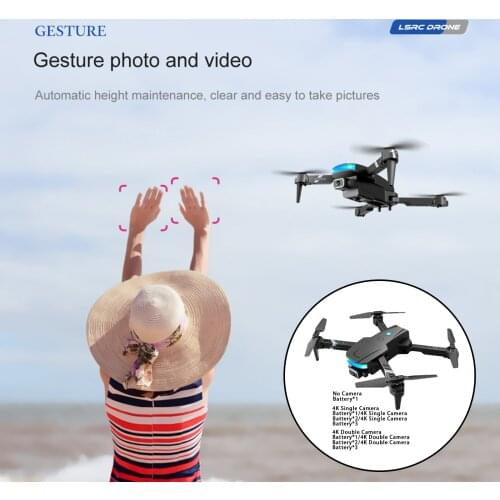 Foldable Drone 4-Axis Gimbal Long Distance Obstacle Avoidance Quadcopter Drone