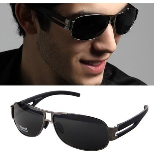 Lentes De Sol Mujer Oculos De Sol Feminina Aluminium-magnesium Alloy Men Polarized Sunglasses Sun Glasses Driving Magnesium