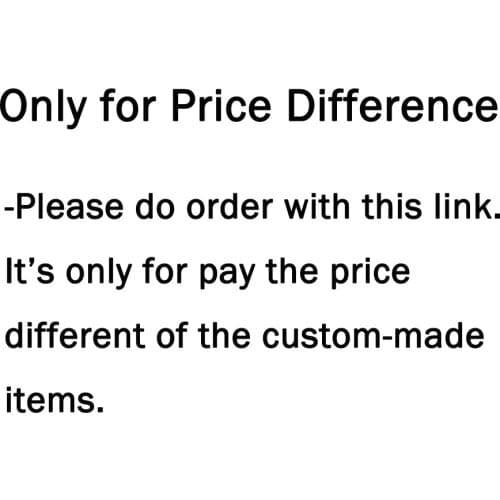 Link for postage / price difference of custom-made design only