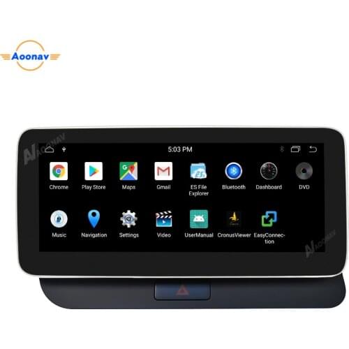 Stereo receiver 2 din android Car radio For Audi Q5 2009-2016 car DVD player touch screen GPS navigation multimedia player