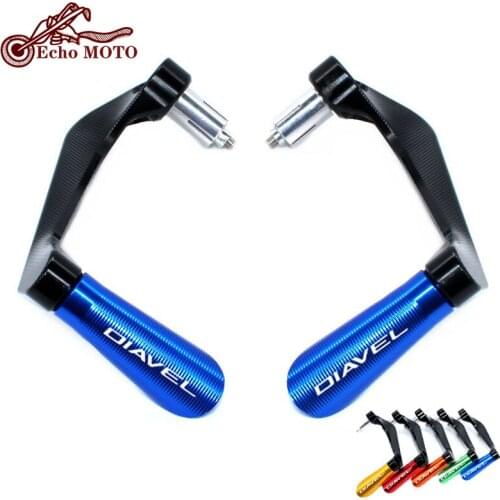 For DUCATI Diavel Carbon X-Diavel XDiavelS Universal Motorcycle CNC Handlebar Grips Guard Brake Clutch Levers Guard Protector