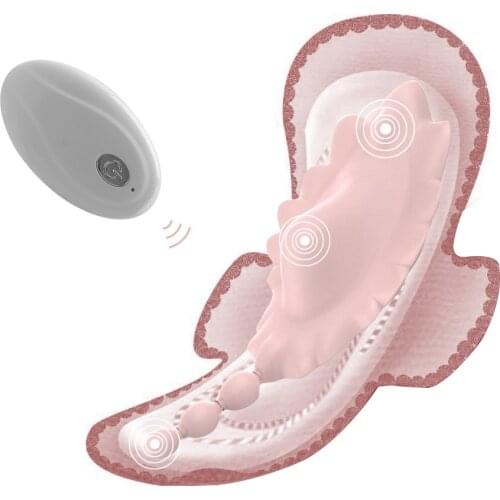 VATINE Butterfly Vibrator Invisible Wear Panties Vibrator Vagina Clitoris Stimulator Remote Control Erotic Sex Toys for Women