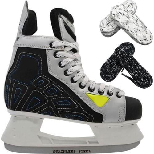 1 Pair 96/108/120 Inch Waxed Waterproof Shoe Laces for Ice Hockey Roller Skates