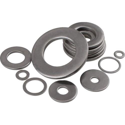 GB848 304 stainless steel flat washer thin washer thickened washer large side small side flat washer meson 25PCS