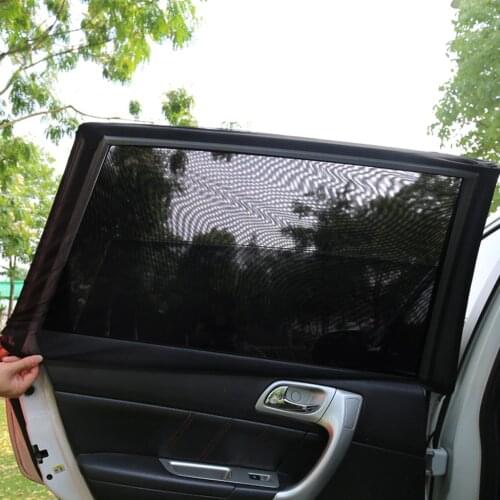 2x Car Rear Side Window Sun Shade Sun Visor Shade Cover Shield UV Protector