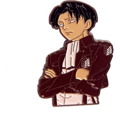 BG1399 Japanese Anime Enamel Pin Brooches Cartoon Creative Metal Brooch Pins Denim Hat Badge Collar Jewelry Gifts For Friends