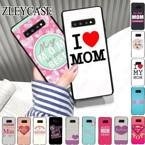 My best mom Printing Drawing Phone Case For samsung galaxy s10plus s10e s10lite s9 s8plus s20 plus s7 s6edge s20ultra case Cover