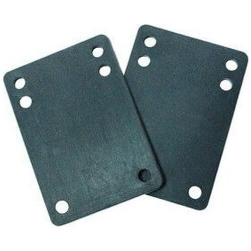 2pcs 3mm Black Rubber Gasket Skateboard Riserpad Fish Board Riserpad PU Skateboard Parts