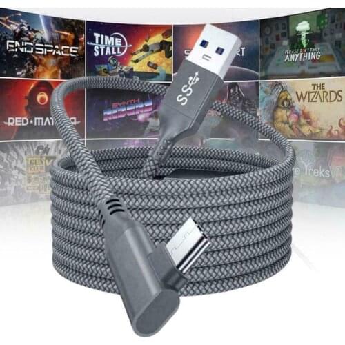 For Oculus Quest 2 Link Cable 5M USB 3.0 Quick Charge Cables for Quest2 VR Data Transfer Fast Charges VR Headset Accessories
