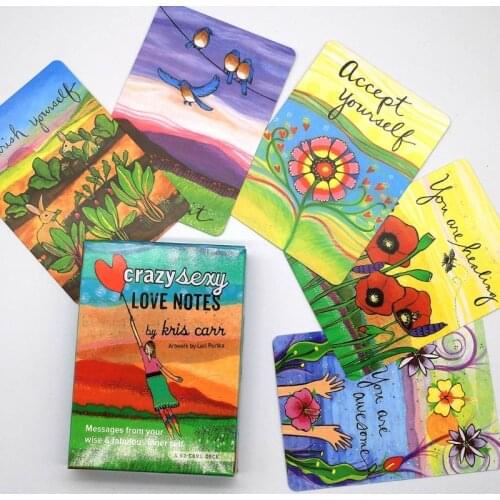 52 Cards Deck Crazy Sexy Love Notes Tarot Full English Party Board Game Oracle Cards Divination Fate