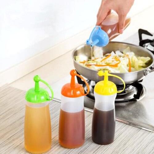 Kitchen oiler leakproof seal food grade vinegar pot seasoning sauce ketchup bottles Food flavoring tool ramdom color