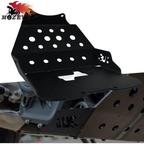 Black New CNC Aluminium alloy Motorcycle Skid Plate Bash Frame Guard For DUEK 125 200 390 2013-2015 2014 200 390