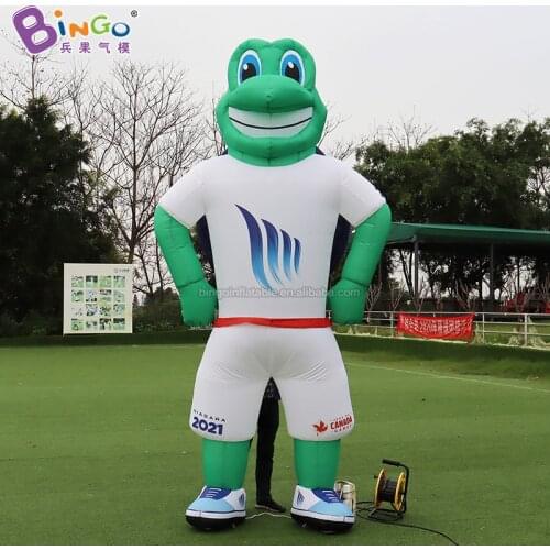 Adorable 3.6 meters tall inflatable turtle fairy for advertising / Ninja character mascot balloon toys