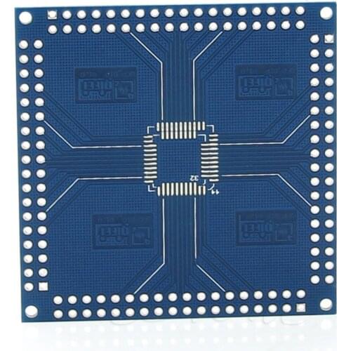 QFP/TQFP/LQFP 32/44/48/64/100/144 pin to DIP Pin Board Adapter Converter