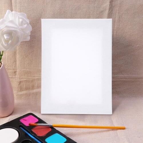 10PCS Wood Painting Frame Cotton White Stretched Canvas Frame for Drawing Painting DIY Canvas Painting Supplies