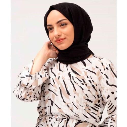 Salland Sensual Silky Sensual Black Shawl Hijab Scarf Comfortable Product Fashion Flexible and Breathable Comfy Fabric Quality Robust Original Does No Ironing Easy Use 1.Quality Shawl Stylish Designs Casual İPT1003