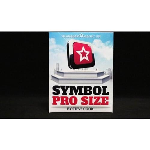 Symbol Pro (Gimmicks and Online Instruct) by Steve Cook Mentalism Magic Tricks Close up Magic Illusions Magia Card Prediction