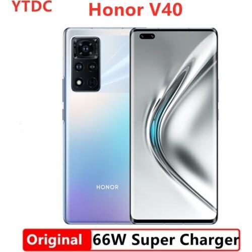 Original New Honor V40 5G SmartPhone 6.72'' OLED 120Hz Screen 4000mAh Battery 50MP Camera Sup 50W Wireless Charger Mobile Phone