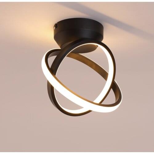 Modern Simple Ceiling Lamp Nordic Corridor Aluminum Ceiling Lamp Creative Led Porch Lamp Study Desk Lamps