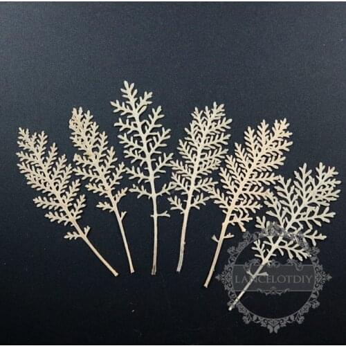 Dry pressed flower leaf DIY material for glass dome resin 12pcs each pack 1503131