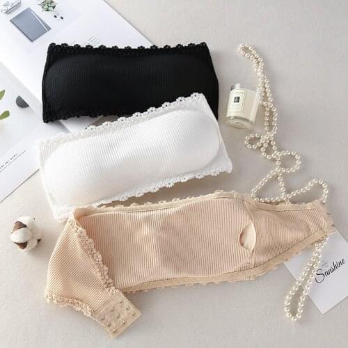 Thick Bodysuit Underwear For Women Strapless Active Seamless Sexy Coast Lace Bra Push Up Lingerie Bralette Plus Size Sports Bra