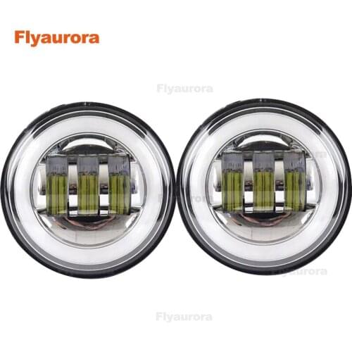 Universa Motorcycle Accessories 4.5 Inch LED Passing Light Fog Light Auxiliary Driving Lamp Spot Driving Light For Road King