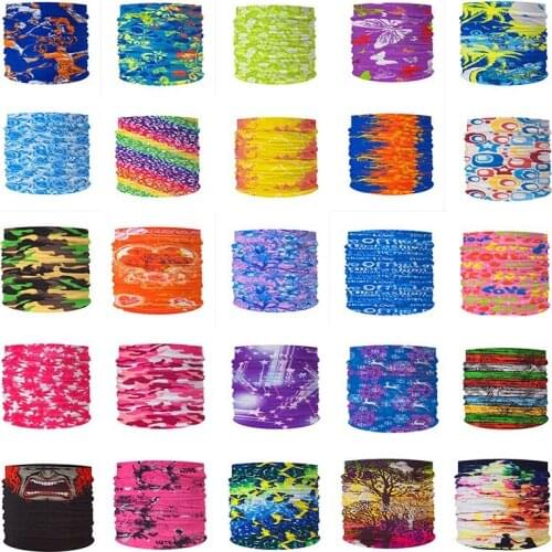 Bicycle Bandana Mask Men Women Magic Scarf Cycling Sport Masks Neck Warmer Sport Headband Face Bandage Mens Headband Balaclava