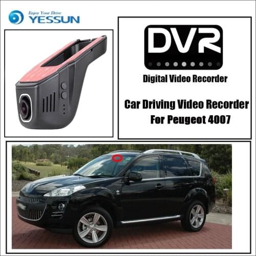 YESSUN Car DVR Driving Video Recorder Mini Control APP Wifi Camera for Peugeot 4007 Registrator Dash Cam Night Vision