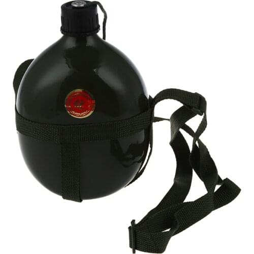 1.5L Military Sports Water Adjustable Shoulder Strap Bottle