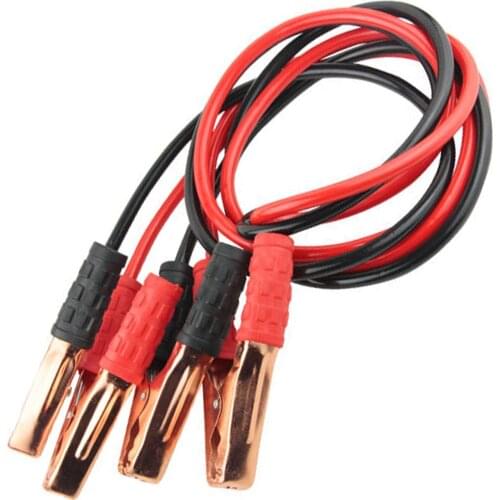 1set Of 500A Auto Car Emergency Power Booster Cable Battery Jumper Starter Booster Cable Car Gear Assistant