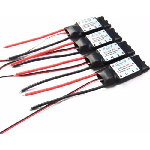 4x Hobbypower SimonK 30A ESC Brushless Speed Controller BEC 2A for Quadcopter F450 X525 S500