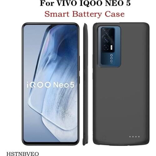 6800mAh External Power Bank Charging Cover For VIVO IQOO NEO 5 Portable Smater Battery Charger Cases For IQOO NEO 5 Battery Case