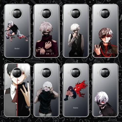 Tokyo Ghouls Phone Case Transparent for Xiaomi mi Redmi note 10 t 8 9 pro lite 11 Samsung S 8 9 10 20