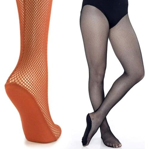 Perfect height 150-180cm 2021 ladies cotton bottom pantyhose hardnet professional dance net stockings dance dress accessories