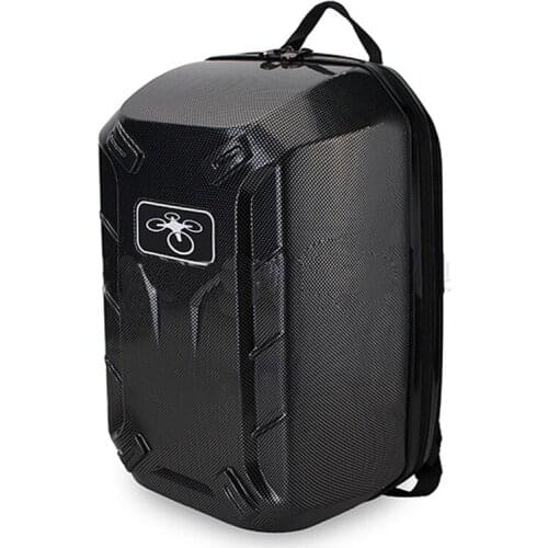 Newest Carbon Fibre colour Hard Shoulder Bag Backpack For DJI Phantom 2 3 Professional/Advanced/Standard Free Shipping
