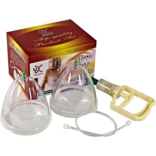 2015 new technology Chest gain Cupping Appliance For lady A B C D breast bigger Top Quality Product Set export free shipping