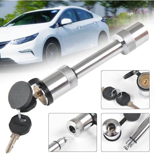 Dumbbell Shape Straight Rod Trailer Hitch Metal Lock for Yacht Car Vehicles Automobiles Trailer Couplings