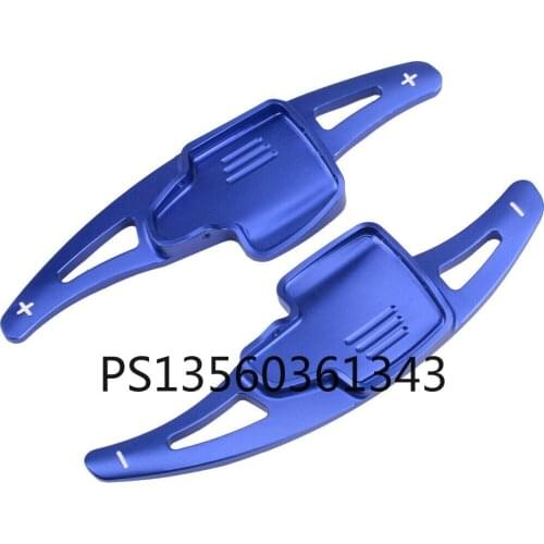 Blue Shift Paddle Steering Wheel Fit for Ford Focus Ecosport Kuga Universal