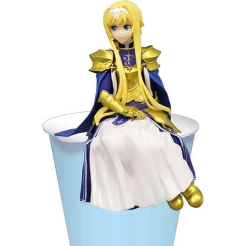 10cm Promotional price Original Action Figure Sword Art Online Alicization Alice PVC Figure Model Toys Figurine