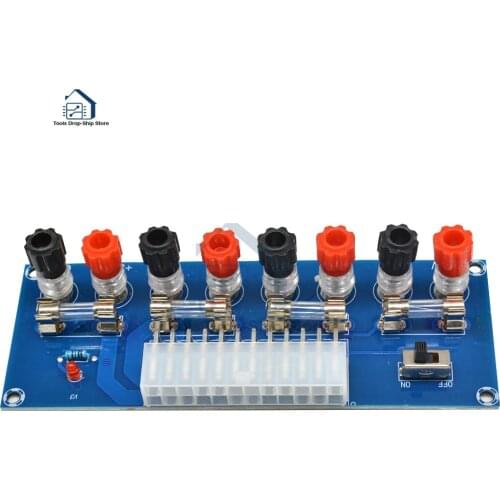 XH-M229 Desktop Computer Chassis Power Supply ATX Transfer Board Power Take off Board Power Output Terminal Module 24Pin