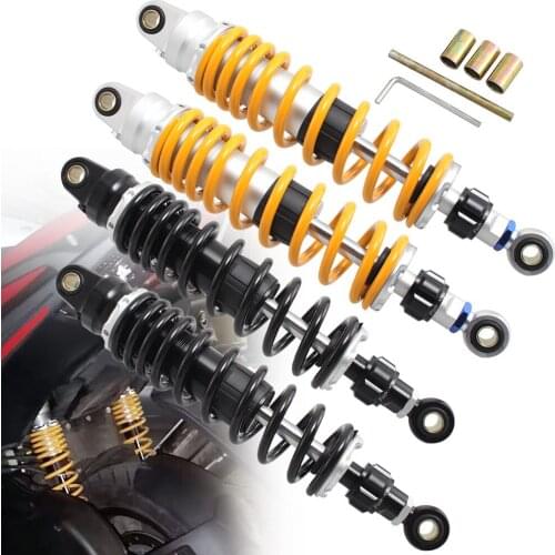 Motorcycle 330mm Rear Suspension Adjustable Air Shock Absorber Damper For Harley Street 500 750 2014-2017 ATV Quad Off-Road