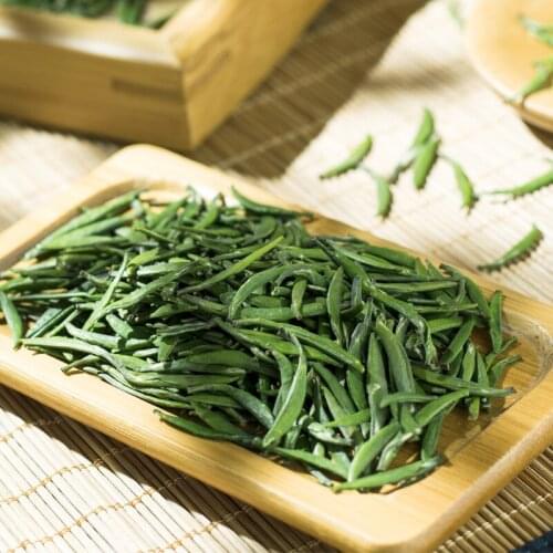 Green Food 150g China New Spring Que She Green Tea Sparrow Tongue Health Care Green Food for Lose Weight Housewares
