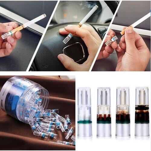 100pcs/lot Tobacco Cigarette Filter Holder Smoking Holder Cigar Cigaret Reduce Tar Holder Tobacco Pipes Accessories