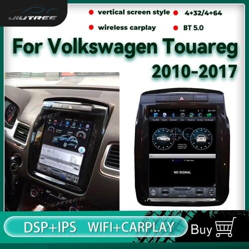 Vertical Screen Android Car Radio For Volkswagen Touareg 2010-2017 Multimedia Player Auto Stereo Tape Recorder GPS Navigation
