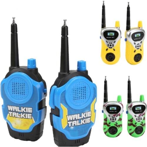 Kids Walkie Talkie celular Toys Handheld Transceiver Highlight Phone Radio Interphone Talkie Walkie Birthday Gifts Boy Girl
