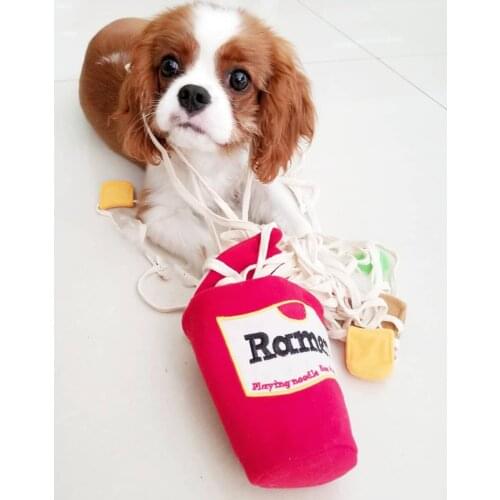 Pet Dog Toy Thread Toy Pet Pet Sniffing Toy Pet Supplies Molar Feeding Cute Chewing Creative Cotton Qianyi