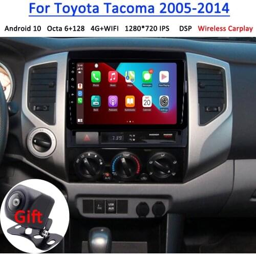 Car Multimedia For Toyota Tacoma 2005-2014 Android Car Radio Dvd Auto Headunit Tape Recorder Gps Stereo Navigation Audio Carplay