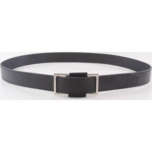 2020 New Simple Needle-free Glossy Japanese Buckle Womens Belt, All-match Candy Color Belt, Universal